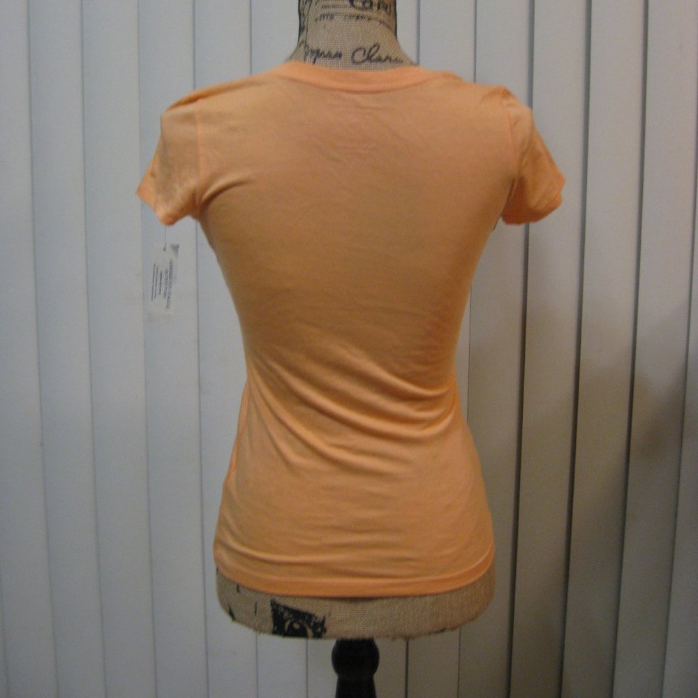 NWT American Eagle AE orange favorite tee t shirt top XS extra small - Picture 4 of 5
